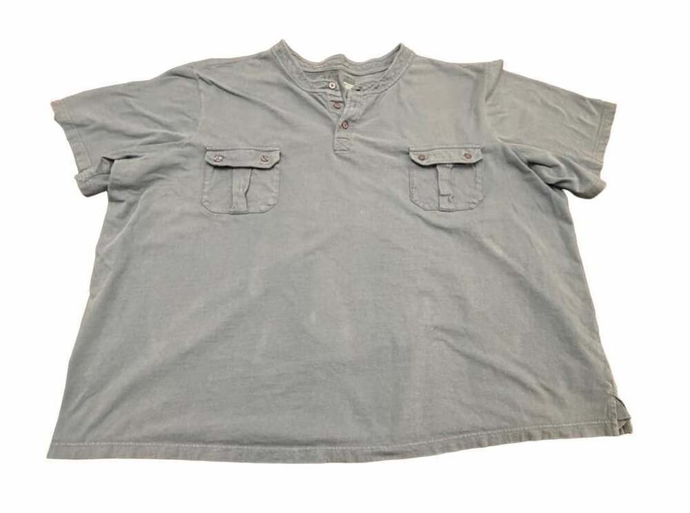 Boulder Creek Trading Company Polo Shirt Size 5XL Blue Short Sleeve Cotton